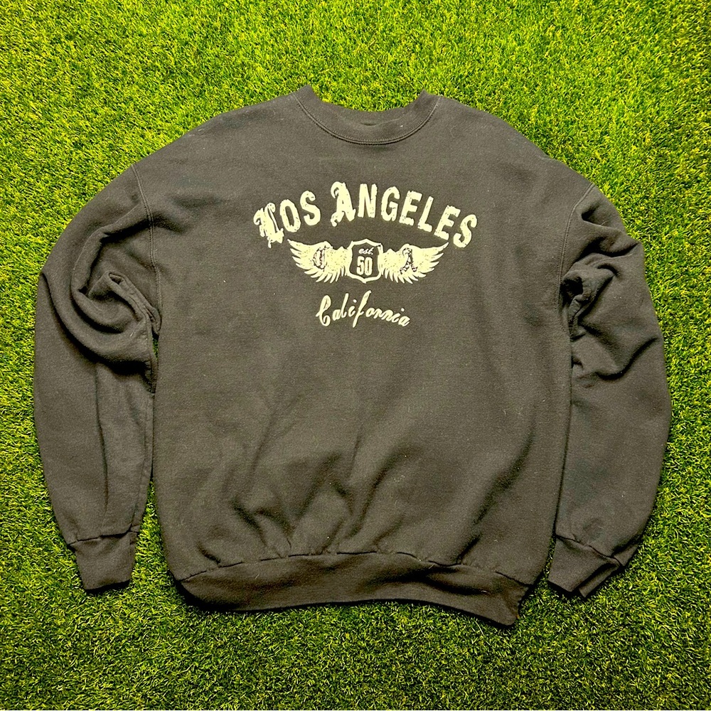 Los Angeles California Hanes crewneck